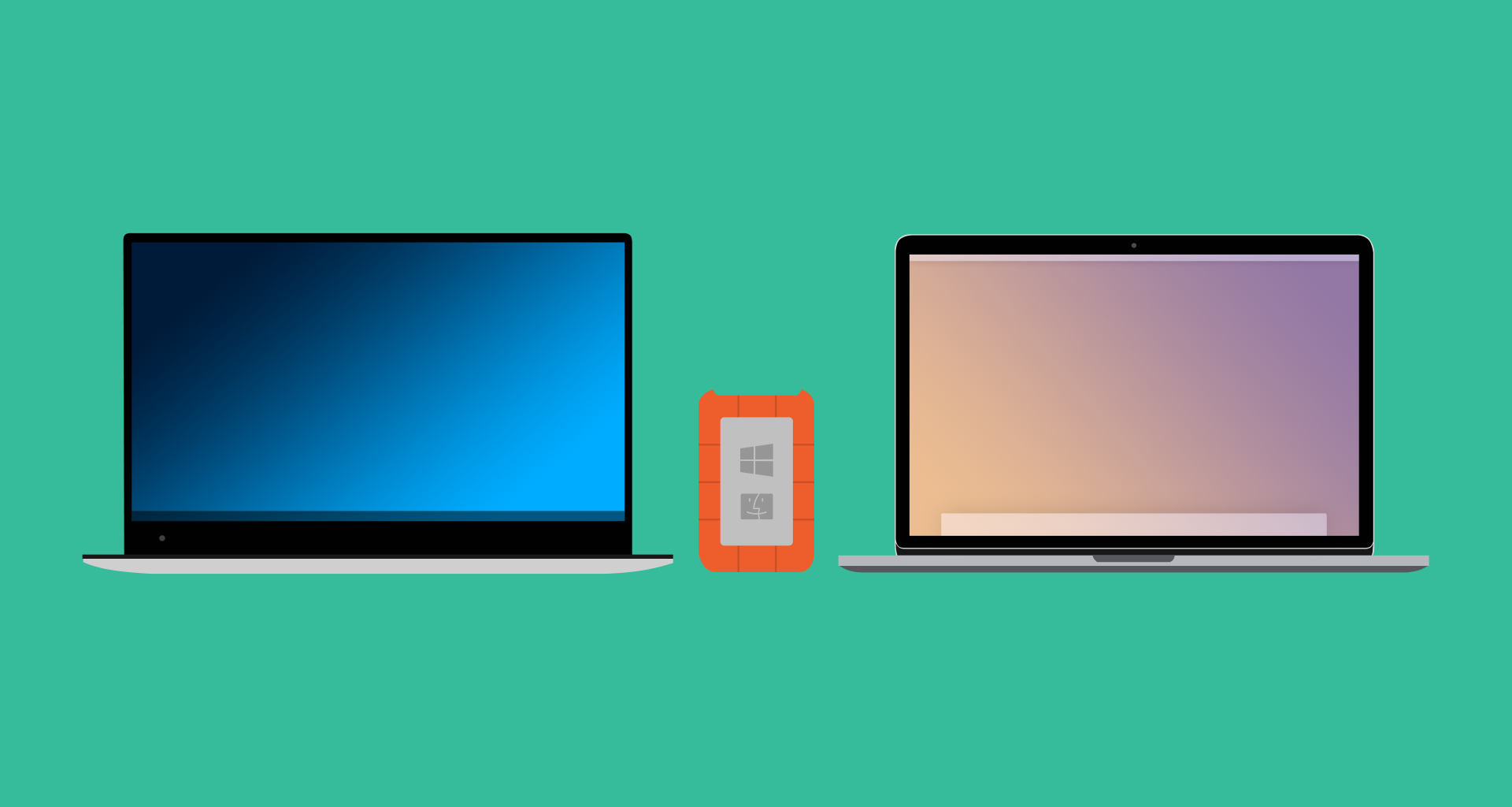 format a external harddrive for mac and windows